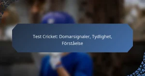 Test Cricket: Domarsignaler, Tydlighet, Förståelse