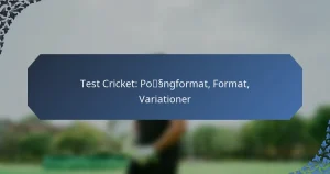 Test Cricket: Poängformat, Format, Variationer