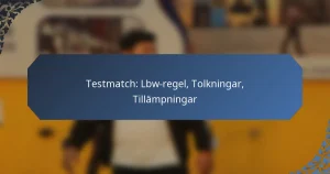 Testmatch: Lbw-regel, Tolkningar, Tillämpningar