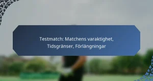 Testmatch: Matchens varaktighet, Tidsgränser, Förlängningar