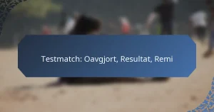 Testmatch: Oavgjort, Resultat, Remi